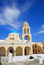 Santorini church (Oia), Greece Royalty Free Stock Photo