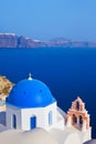 Santorini church (Oia), Greece Royalty Free Stock Photo