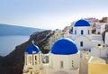 Santorini church (Oia), Greece Royalty Free Stock Photo