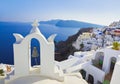 Santorini church (Oia), Greece Royalty Free Stock Photo