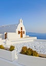 Santorini church (Oia), Greece Royalty Free Stock Photo