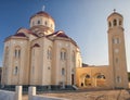 Santorini Exo Gonia Church Panorama