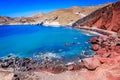 Santorini, Greece - Red Beach Royalty Free Stock Photo