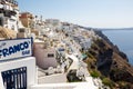 Fira , the beautiful capital of Santorini. Cyclades Islands, Greece Royalty Free Stock Photo