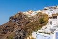 Fira , the beautiful capital of Santorini. Cyclades Islands, Greece Royalty Free Stock Photo