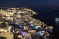 View of Fira, Santorini. Fira is the main stunning cliff-perched town on Santorini, member of the Cyclades islands, Aegean sea. Royalty Free Stock Photo