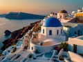 Santorini, Greece - Whitewashed houses