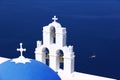 Santorini Greek Church Royalty Free Stock Photo