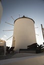 Windmill Oia Santorini Greece Royalty Free Stock Photo