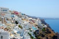 Santorini island fira view Royalty Free Stock Photo