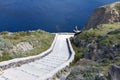 Santorini island in Greece Royalty Free Stock Photo
