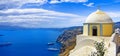 Santorini island , Greece Royalty Free Stock Photo