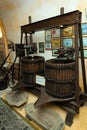 Koutsoyannopoulos Winery and Wine Museum in Vothonas. Royalty Free Stock Photo