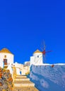 In Santorini island in Greece Royalty Free Stock Photo