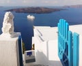 Santorini Island Landscape Greece Travel Royalty Free Stock Photo