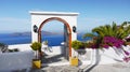 Santorini Island Landscape Greece Travel Royalty Free Stock Photo