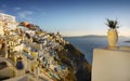Santorini Island Landscape Greece Travel
