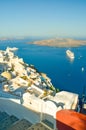 santorini island oia city greece summer tourist