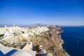 Santorini island spectacular view, Fira city, Greece Royalty Free Stock Photo