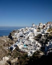 Santorini landscape Royalty Free Stock Photo