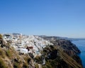 Santorini landscape Royalty Free Stock Photo