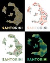 Santorini map.