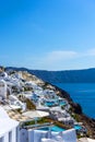 Santorini, Oia town on the cliff