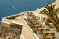 Unique hotels of Santorini overlloking the Adriatic