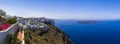 Santorini panorama - Greece Royalty Free Stock Photo