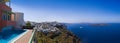 Santorini panorama - Greece Royalty Free Stock Photo