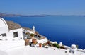 Santorini roof view