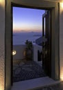 Santorini twilight Royalty Free Stock Photo