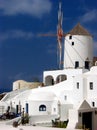 Santorini Windmill Royalty Free Stock Photo
