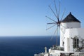 Santorini Windmill Royalty Free Stock Photo