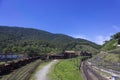 Santos JundiaÃÂ­ railroad tracks