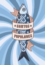 Santos Populares Summer festival in Portugal Royalty Free Stock Photo