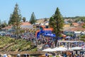 Santos Tour Down Under race THINK! Road Safety Men\'s Stage 5 Christies Beach - Willunga Hill start