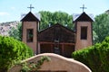 Santuario de Chimayo in Chimayo, New Mexico Royalty Free Stock Photo