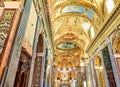 Santuario della Beata Vergine del Rosario. Pompei, Italy. Royalty Free Stock Photo