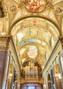 Santuario della Beata Vergine del Rosario. Pompei, Italy. Royalty Free Stock Photo