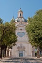 Santuario Madonna della Costa, Sanremo Royalty Free Stock Photo