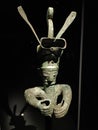 Sanxingdui archeological site copper statue Royalty Free Stock Photo