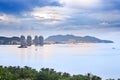 Sanya Bay,Hainan Island,China Royalty Free Stock Photo