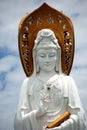 SanYa, China: Face of Guan Yin Buddha Royalty Free Stock Photo