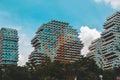 Sanya Trees Houses - Huge buildings in shape of trees. China.