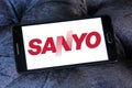 Sanyo logo Royalty Free Stock Photo
