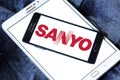 Sanyo logo Royalty Free Stock Photo