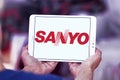 Sanyo logo Royalty Free Stock Photo