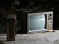 Sanyo old television in havana Cuba