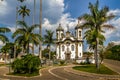 Sao Francisco de Assis Church - Sao Joao Del Rei, Minas Gerais, Brazil Royalty Free Stock Photo